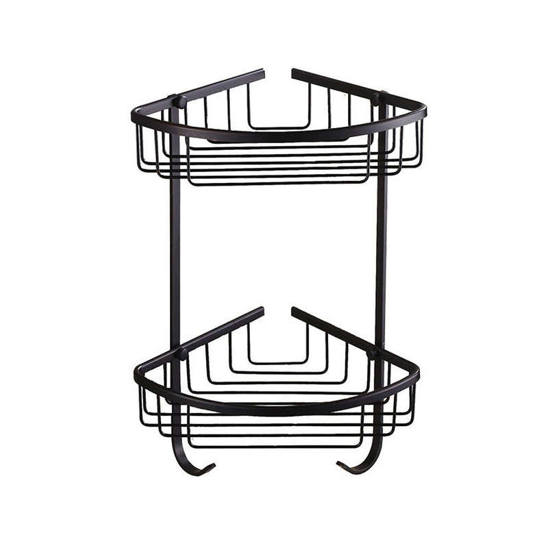 Trendy Taps Sombre Corner Bath/Shower Basket
