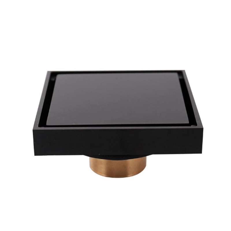 Trendy Taps Drain Cover Blackened Brass