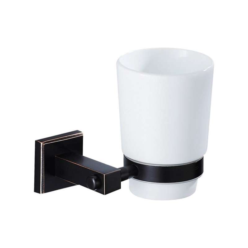 Trendy Taps SQ Tooth Brush Holder Blackened Brass