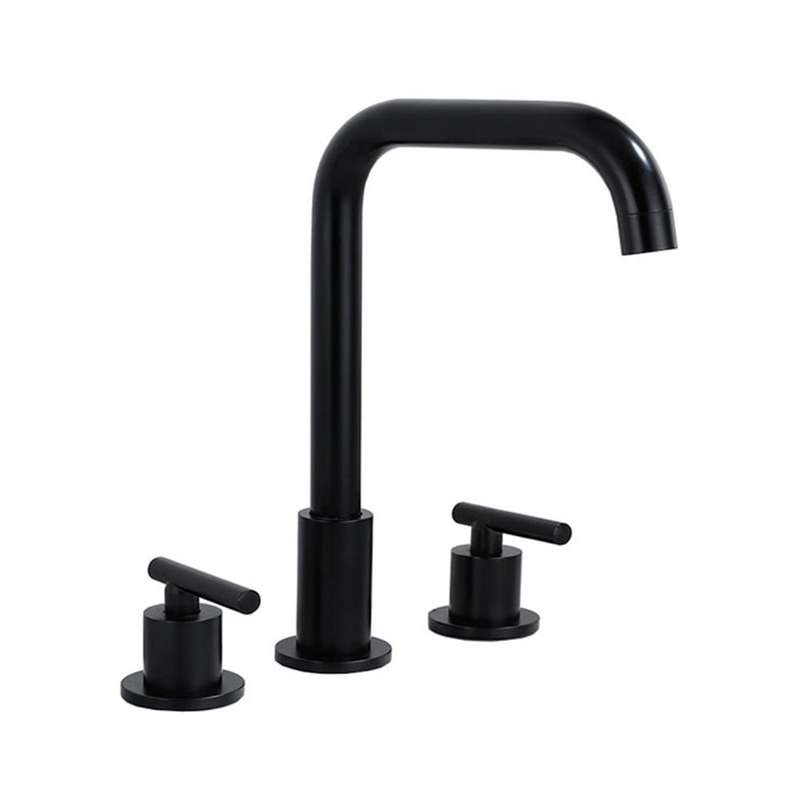 Trendy Taps Slim Handle Mixer Blackened Brass