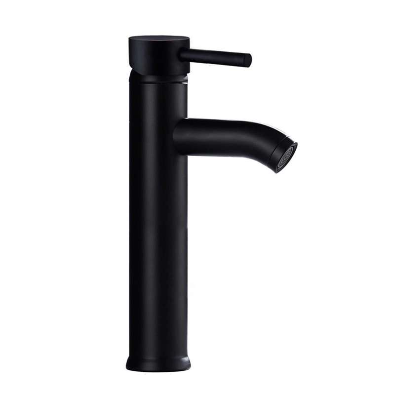 Trendy Taps Tall Basin Mixer Blackened Brass