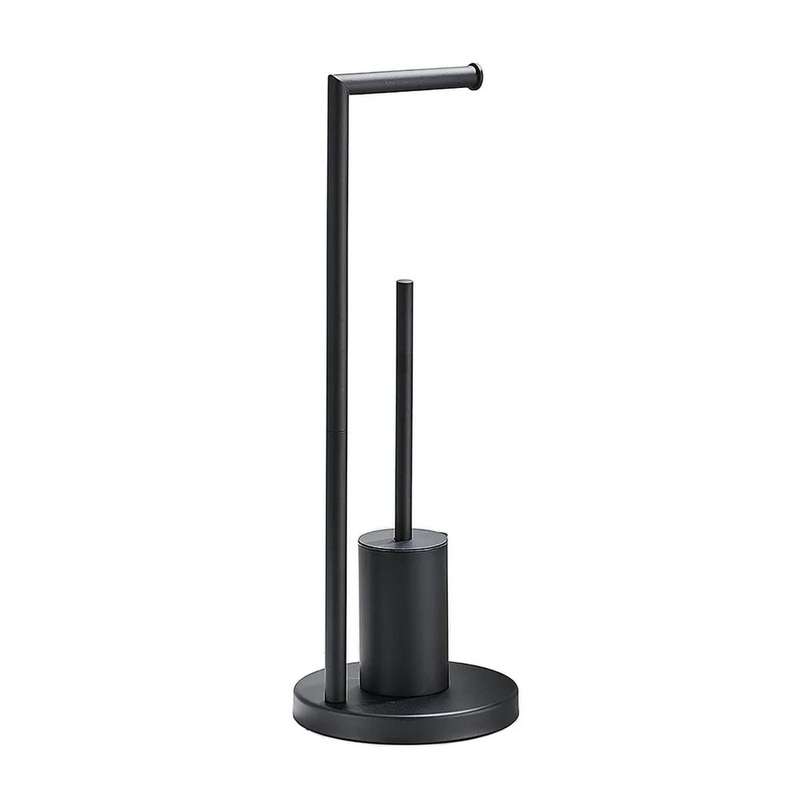 Trendy Taps Toilet Brush and Roll Holder Blackened Brass