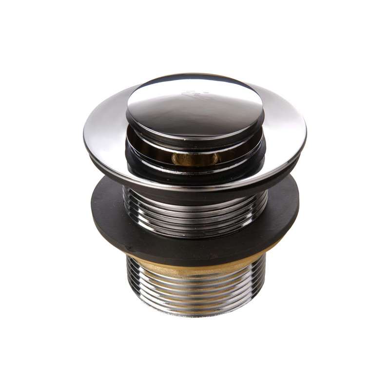 GIO Bath Waste Long 140mm - Chrome
