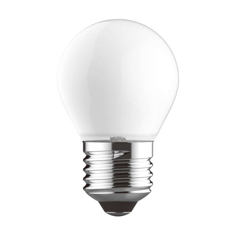 Bright Star LED Golf Ball Bulb G45 E27 4.5W 400lm 4000K - Opal