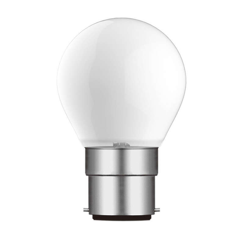 Bright Star LED Golf Ball Bulb B22 4.5W 400lm Cool White - Opal