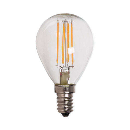 Bright Star LED Filament Golf Ball Bulb E14 4W 360lm Warm White