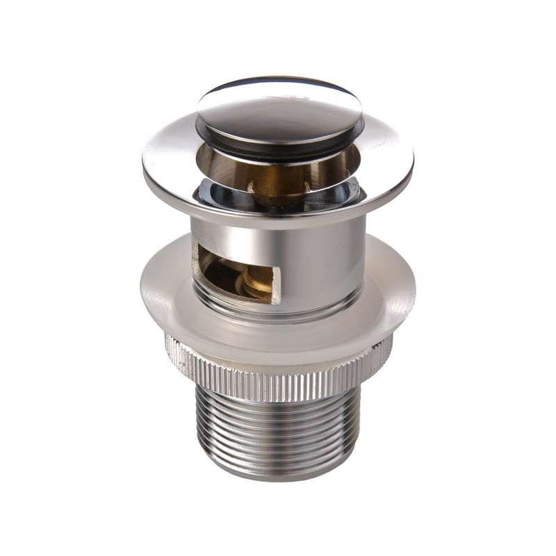 GIO Slotted Basin Waste 32x75mm - Chrome