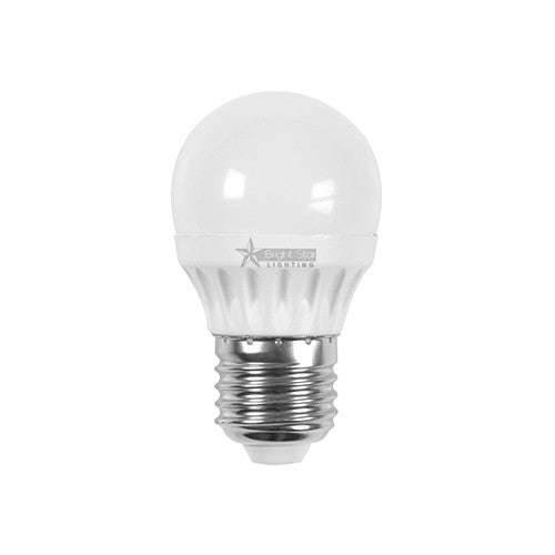 Bright Star LED Golf Ball Bulb G45 E27 5W 400lm 4000K - Frosted