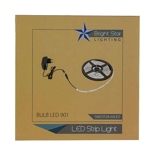Bright Star LED Flexible Silicon Gel Strip Light 18W Cool White - 5m