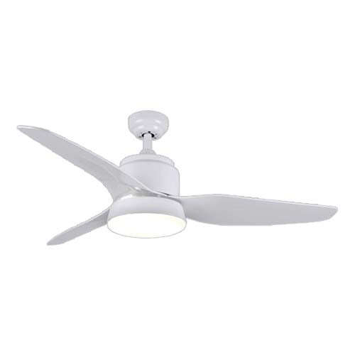 Bright Star 3 Blade Ceiling Fan with Light and Remote 1220mm - White