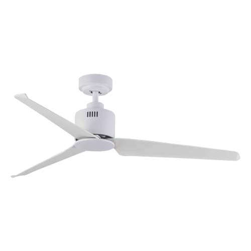 Bright Star 3 Blade Ceiling Fan with Remote 1320mm - White