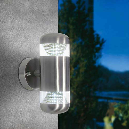 Bright Star Up & Down Facing LED Wall Light