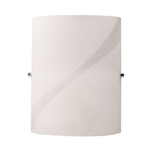 Bright Star Line Patterned Glass Wall Light