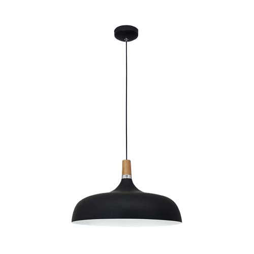 Bright Star Metal Pendant With Wood