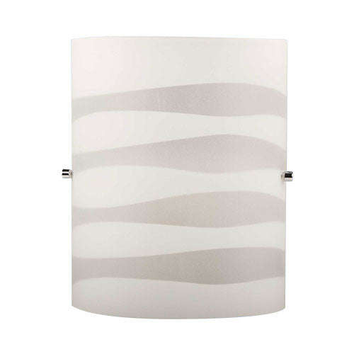 Bright Star Stripe Patterned Glass Wall Light