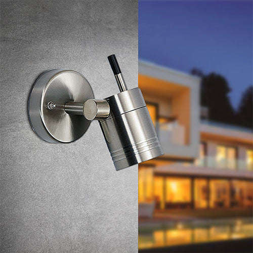 Bright Star Swival Head Outdoor Wall Light