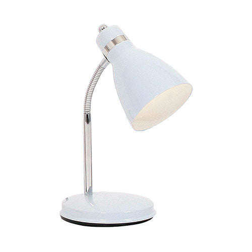 Bright Star Metal Desk Light - White
