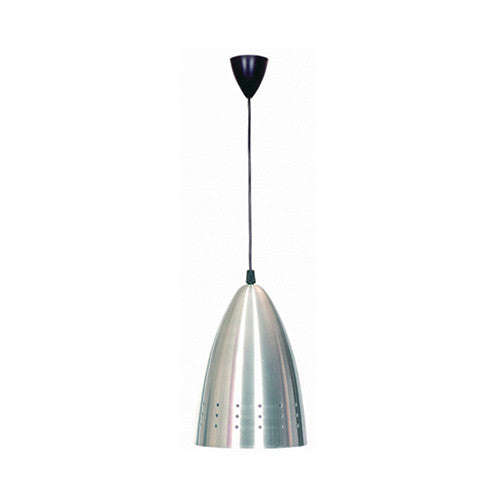 Bright Star Satin Dome Pendant with Holes