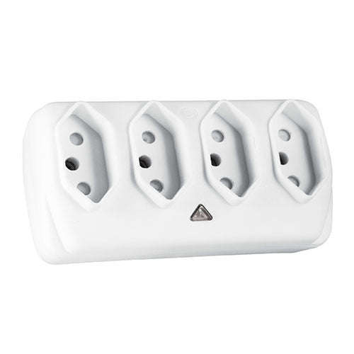 Crabtree Domestic Plug in Adaptor 4 Slimline