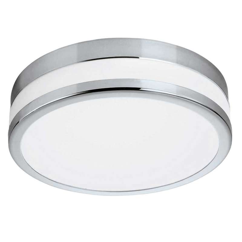 EGLO Palermo LED Ceiling Fitting 24W 2500lm 3000K - Chrome