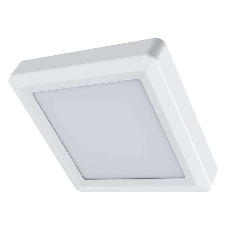 EGLO Square LED Ceiling Fitting 12W 960lm 3000K - White