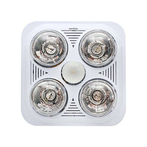 Eurolux Bathroom Heater with 4 Lights