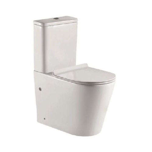 Vaal Entice Rimless Close-Coupled Suite - White