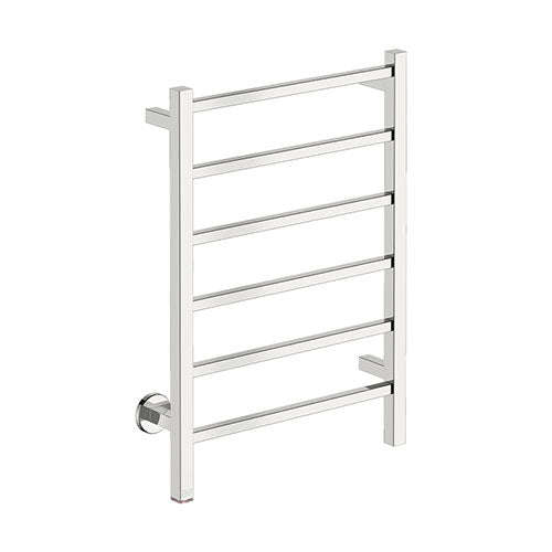 Bathroom Butler Cubic 6 Bar Straight PTS Heated Towel Rail 530mm