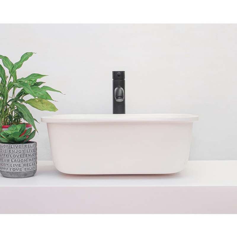 Crystallite Stone Cutlery basin