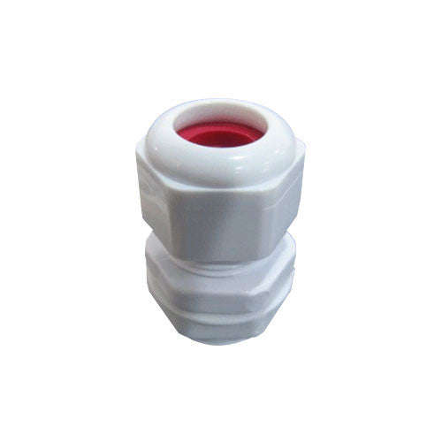 Cable Gland No.1 - White / Red Grommet