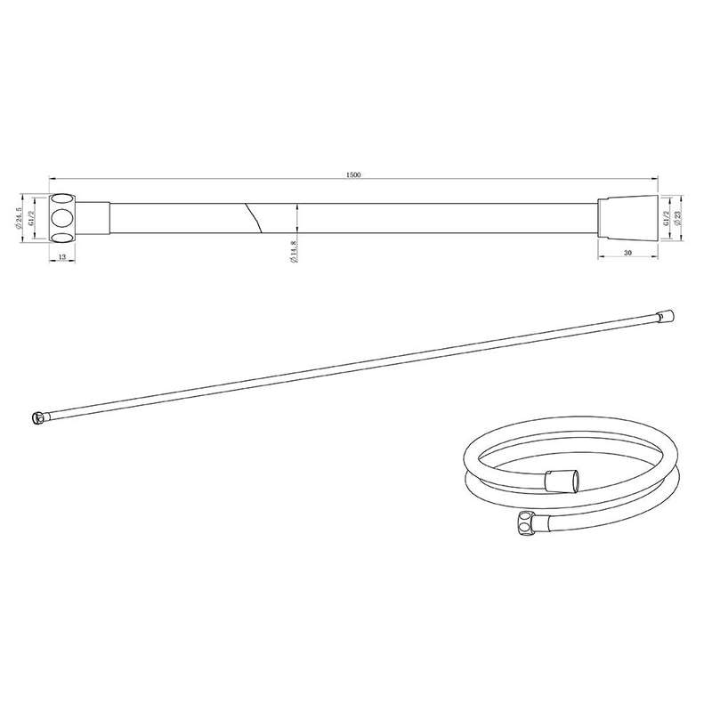 Cobra Seine Hand Shower Hose