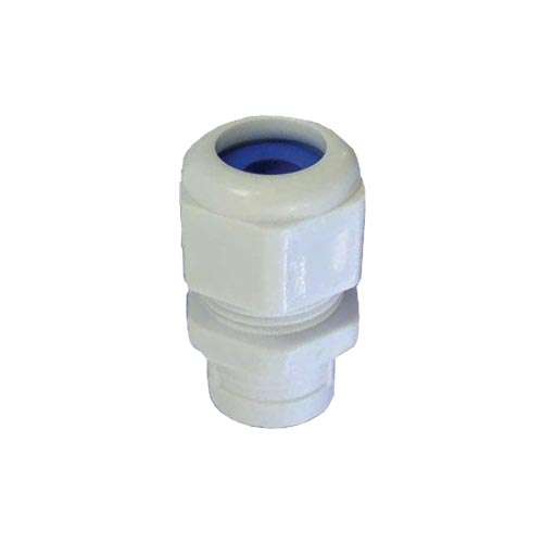 Conduit Gland No. 0 - White / Blue Grommet