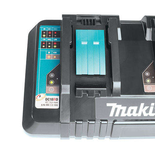 Makita 3.0Ah Two Port Multi Fast Charger DC18RD 18V