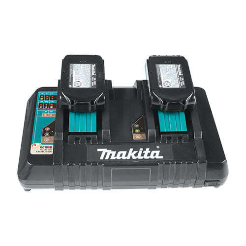 Makita 3.0Ah Two Port Multi Fast Charger DC18RD 18V