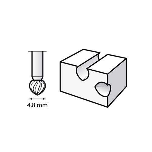 DREMEL® High Speed Cutter 192 4.8mm