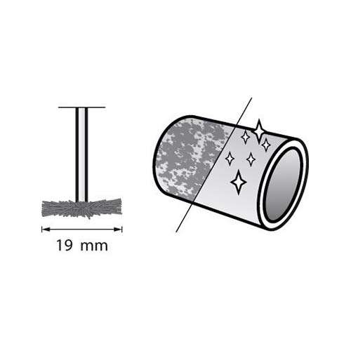 DREMEL® Carbon Steel Brush 428 19mm
