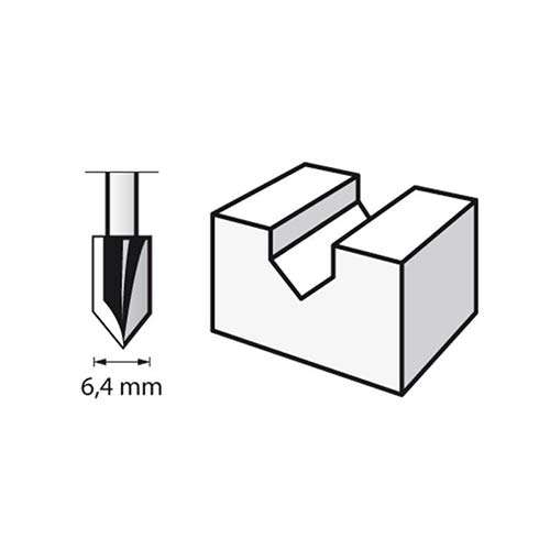 DREMEL® Router Bit HSS 640 6.4mm