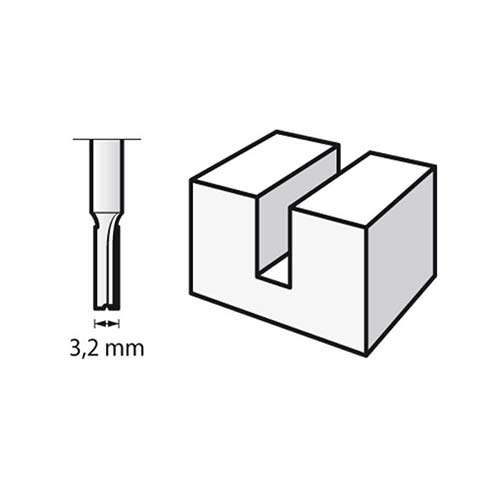 DREMEL® Router Bit HSS 650 3.2mm