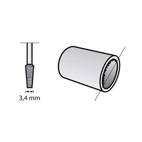 DREMEL® Aluminium Oxide Grinding Stone 997 3.4mm