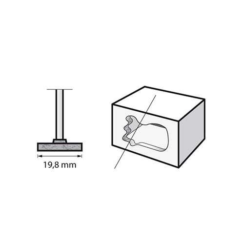 DREMEL® Silicon Carbide Grinding Stone 85422 19.8mm