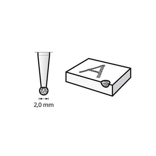 DREMEL® Diamond Wheel Point 7103 2.0mm