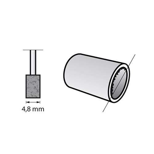 DREMEL® Aluminium Oxide Grinding Stone 8153 4.8mm