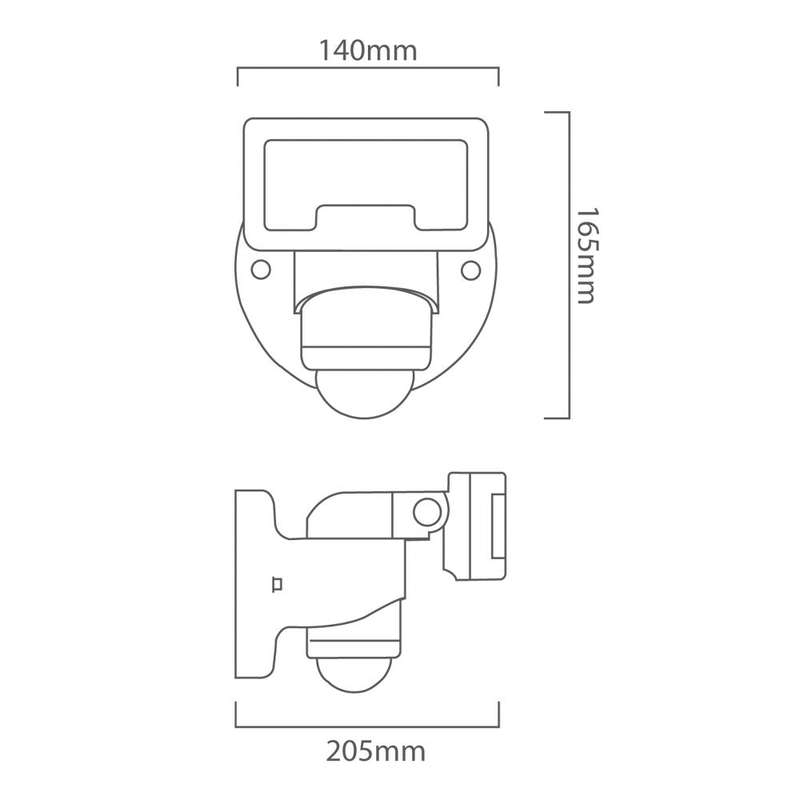 Eurolux Nightwatcher Robotic Security Light LED