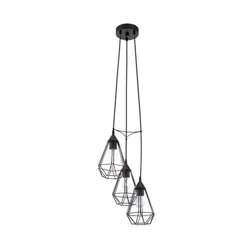 Eurolux Tarbes Triple Pendant - Black