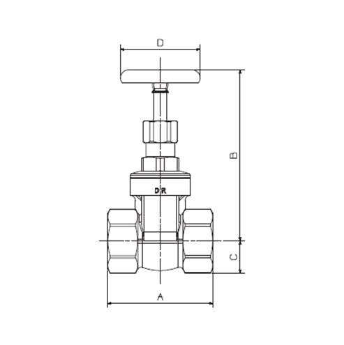 Cobra Gate Valve FxF SANS 15mm