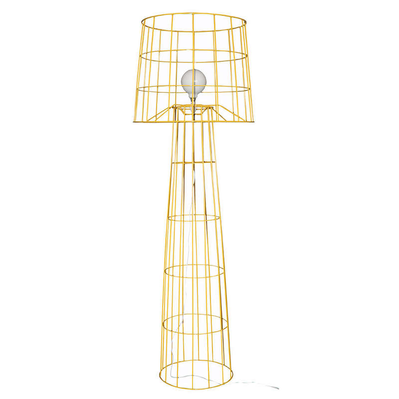 Wire World Lighthouse Floor Lamp & Shade