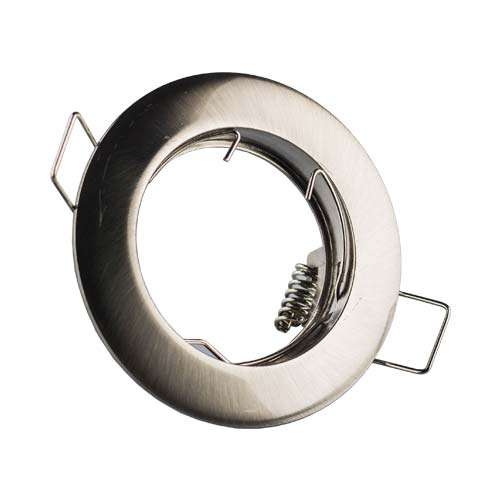 Genstar Aluminium Non-Tilt Downlight 78mm - Satin Chrome