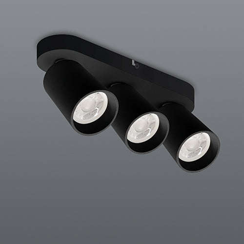 Spazio Flip Thrice Metal 3 Light GU10 Spot Light