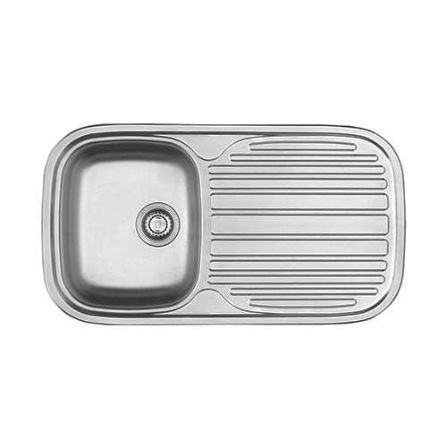 Franke Quinline QLX 611 Single Bowl Inset Sink - Stainless Steel