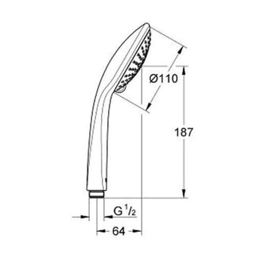 GROHE Euphoria 110 Hand Shower
